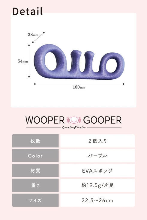 ウーパーグーパー WOOPER GOOPER