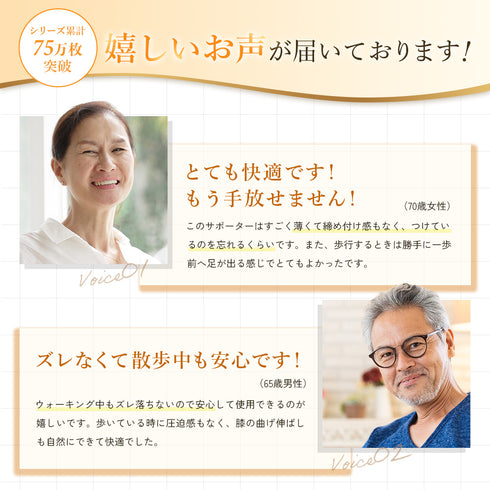 タフシロン 人工筋肉膝サポーター【ネクスト】