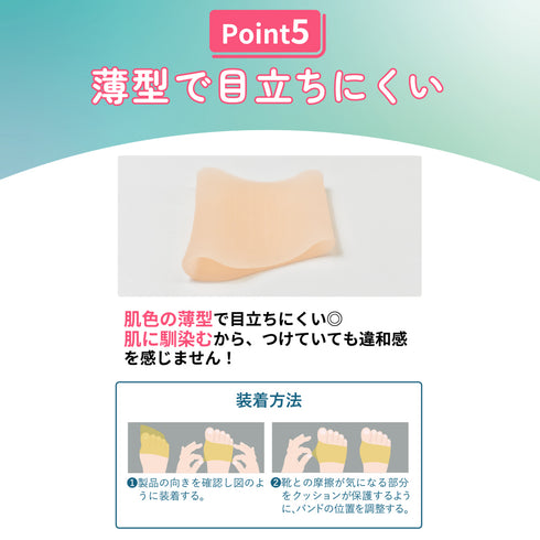 外反母趾ゲルバンド