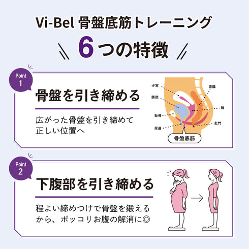 骨盤底筋トレーニングバンド Vi-Bel